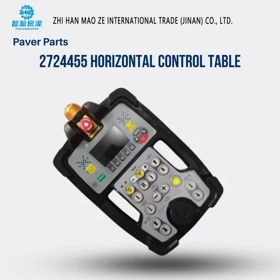 2724455 Horizontal Control Table for S1900 Asphalt Paver