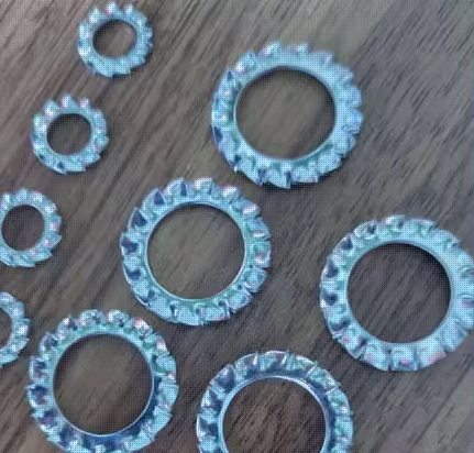 9511256798 Serrated Lock Washer, Double-sided Tooth Washer, Asphalt Paver Parts, Paver Parts, Milling Machine Parts, Roller Parts, 9511056798