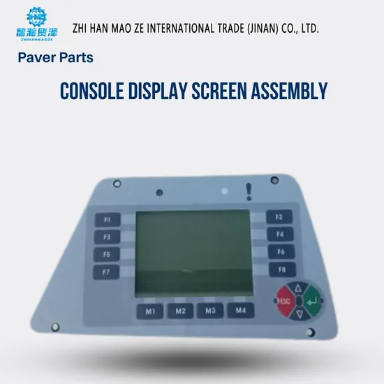 2134276 Console Display Screen Assembly Asphalt Paver Sensor