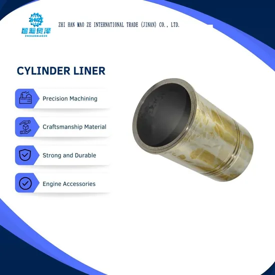 1002163 52D Cylinder Liner Diesel Engine Spare Parts