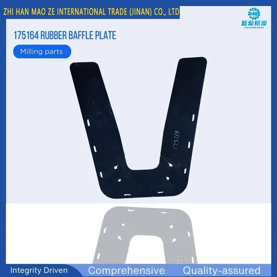 Material Mouth Rubber Stopper Material Discharge Chute Stopper