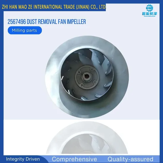 Dust Fan Impeller for Milling Machine W215 Vcs Dust Removal System