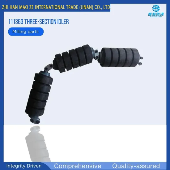 111363 High-Quality Road Milling Machine Three-Section Roller Idler