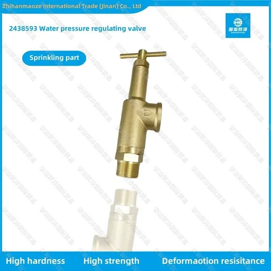 2438593 Water Pressure Regulating Valve Milling Machine Accessories