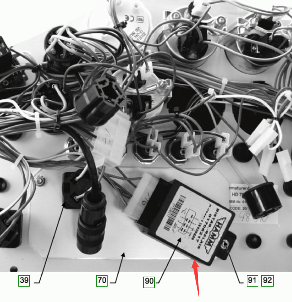 1706217 Relay, Roller Parts, Electrical Control Components, Paver Parts, Milling Machine Parts, Roller Parts