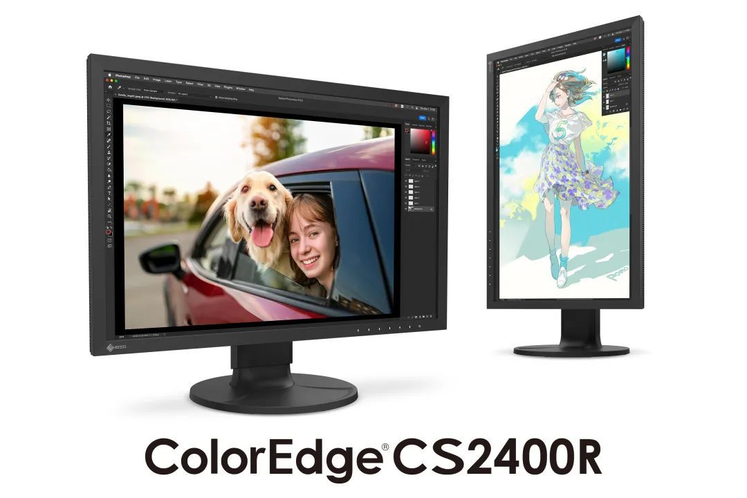新品 | 藝卓24.1"USB-C連接的sRGB色彩管理顯示器CS2400R