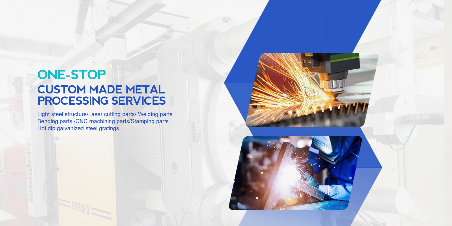 ONE- STOP CUSTOM MADE METAL PROCESSING SERVICE