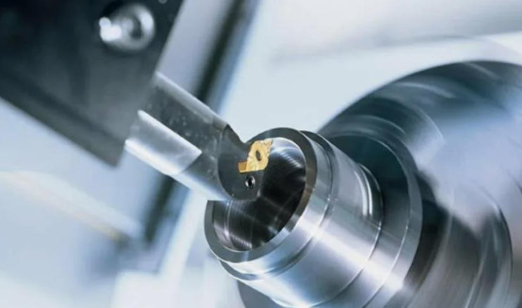 Process flow of mechanical machining of parts