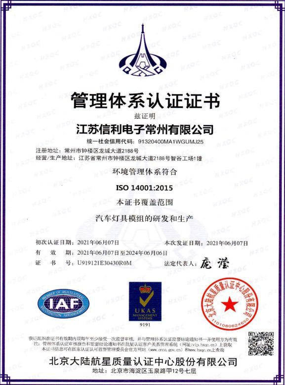ISO14001:2015