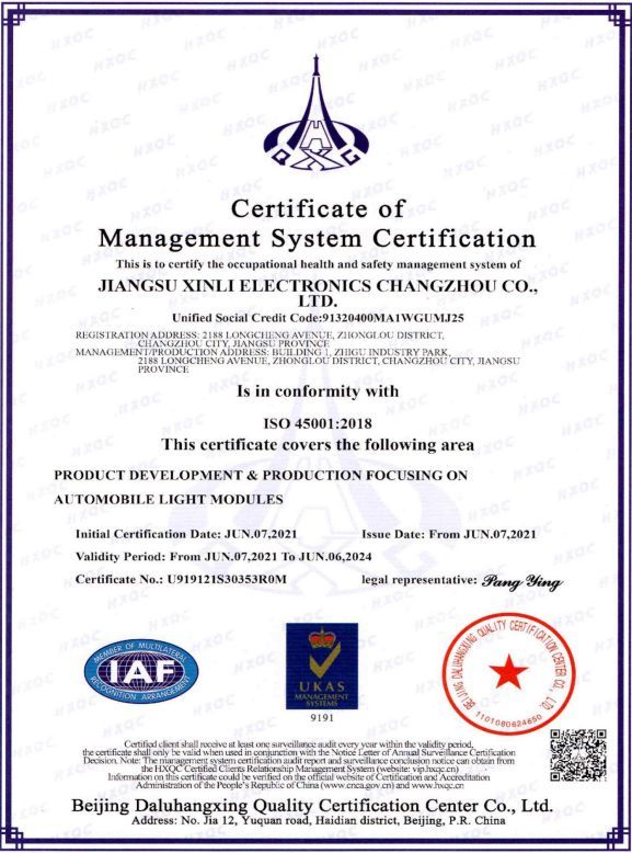 ISO 45001:2018