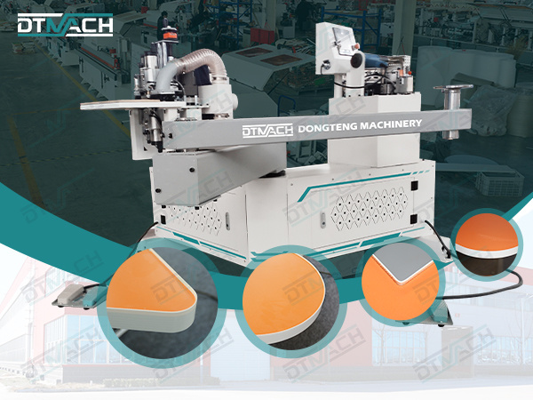 DT-680 CURVE EDGE BANDING MACHINE WITH TRIMMING