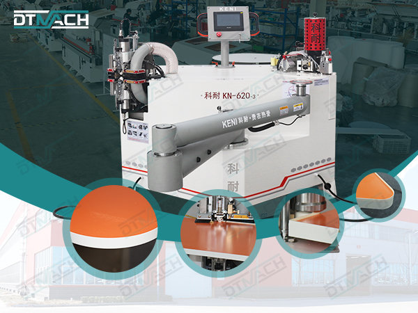 KN-620-3 EDGE BANDING MACHINE WITH TRIMMING
