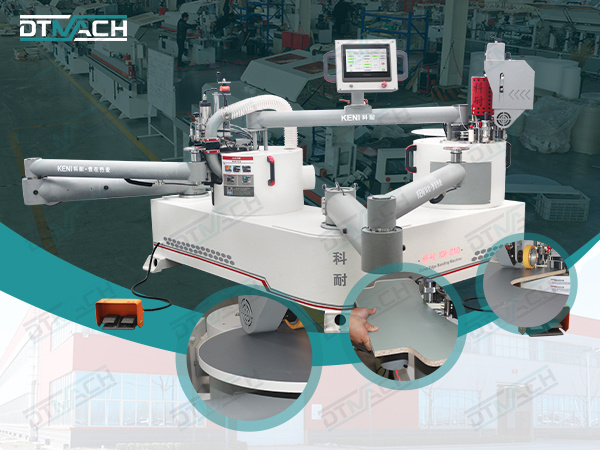 KN-810 EDGE BANDING MACHINE WITH TRIMMING