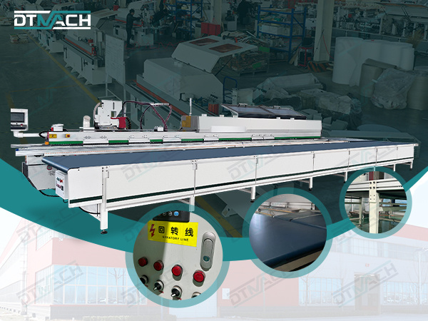 EDGE BANDING MACHINE BELT CONVEYOR