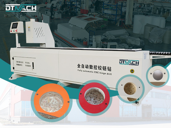 DT-3750 FULLY AUTOMATIC CNC HINGE DRILL