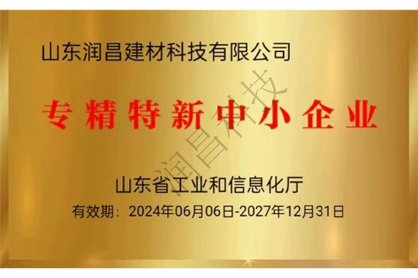 Specialized, specialized and innovative small and medium-sized enterprises Specialized, specialized and innovative small and medium-sized enterprises