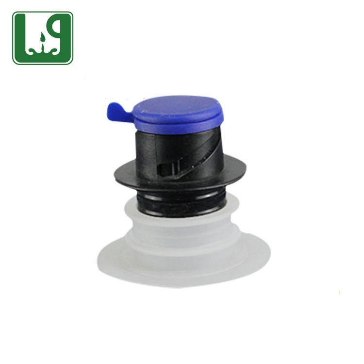 Flat cover tap for 1L 5L 10L 220L concentrated wine packaging aseptic bag