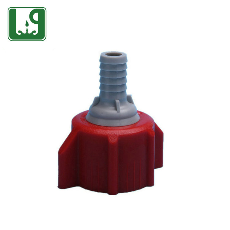 Plastic connector for cornelius and lancer valve to pack cola