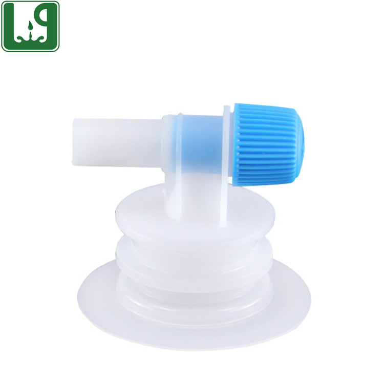Blue Long Twist valve tap for bag in box Package