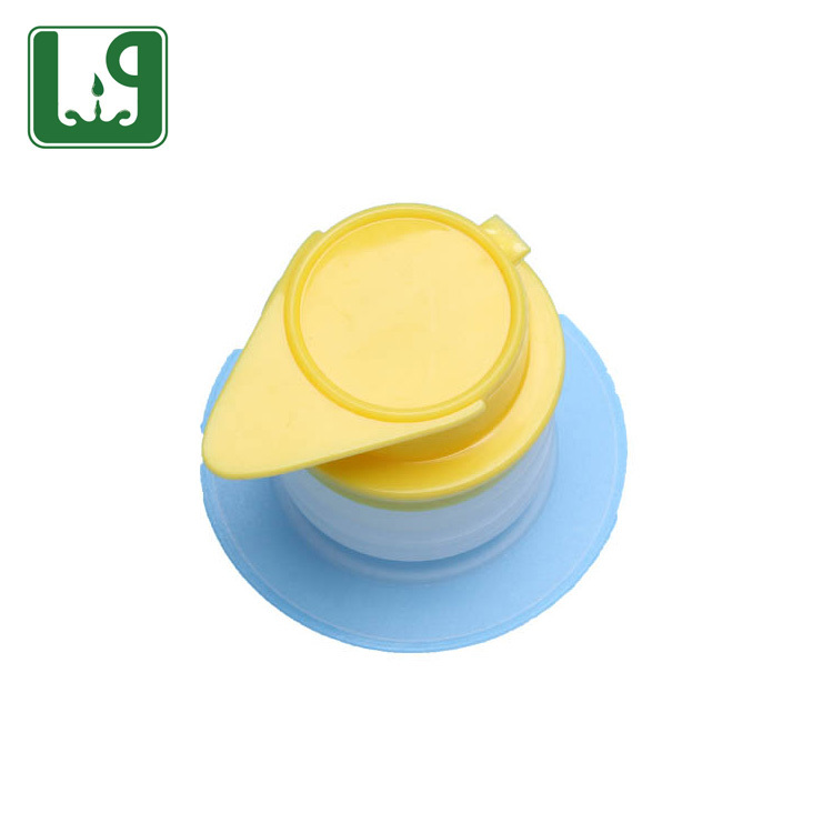 Manufacturer supply edible oil pouch plastic ring pull spout with good quality