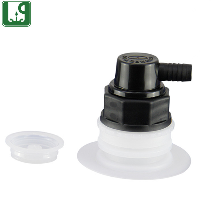 Bag in box connector for syrup dispensing