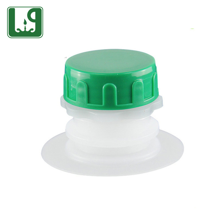 Plastic food grade tap for Transparent PA PE edible oil bags