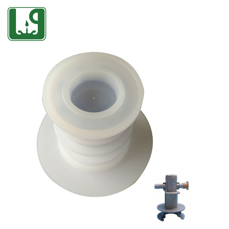 Food grade valve fitment for syrup/juice BIB bag