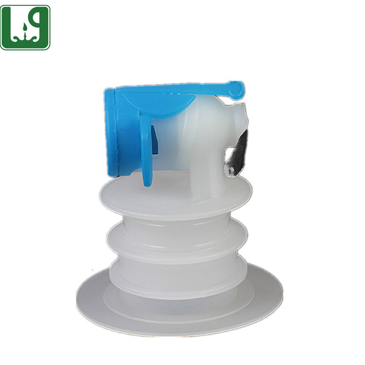 Blue vitop tap for bag in box Package