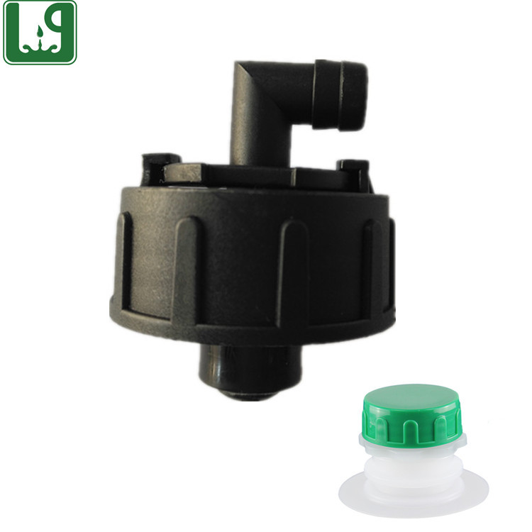 Bag in box connector for closure tap