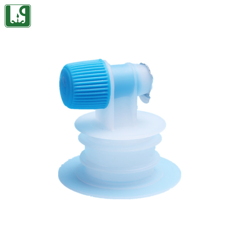 Blue twist valve tap for bag in box Package