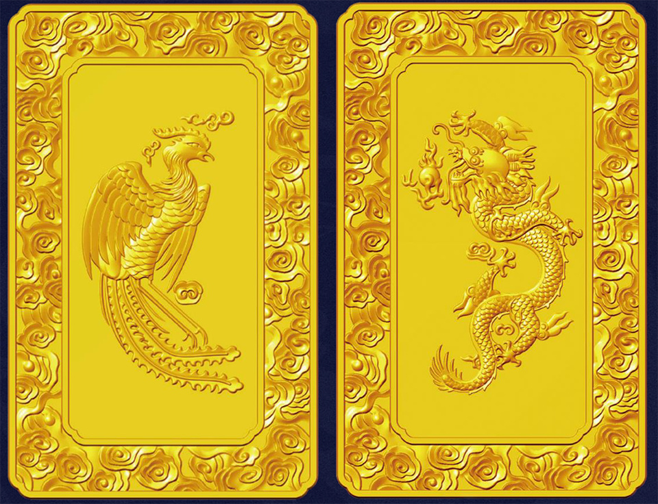 黃金字畫工藝品/純金工藝收藏品