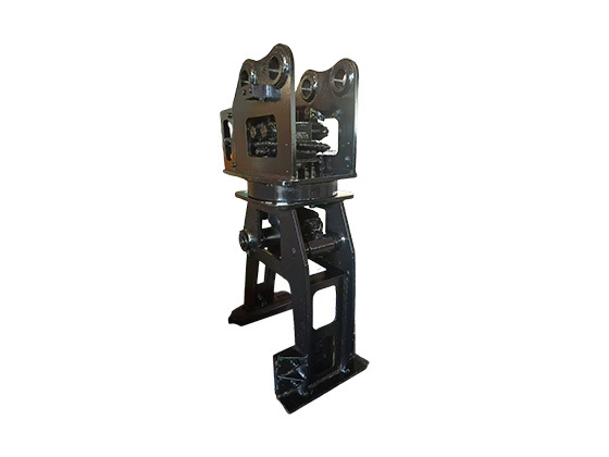 Excavator Hydraulic curbstone clamp