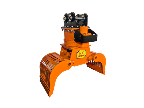Rotary demolition grapple