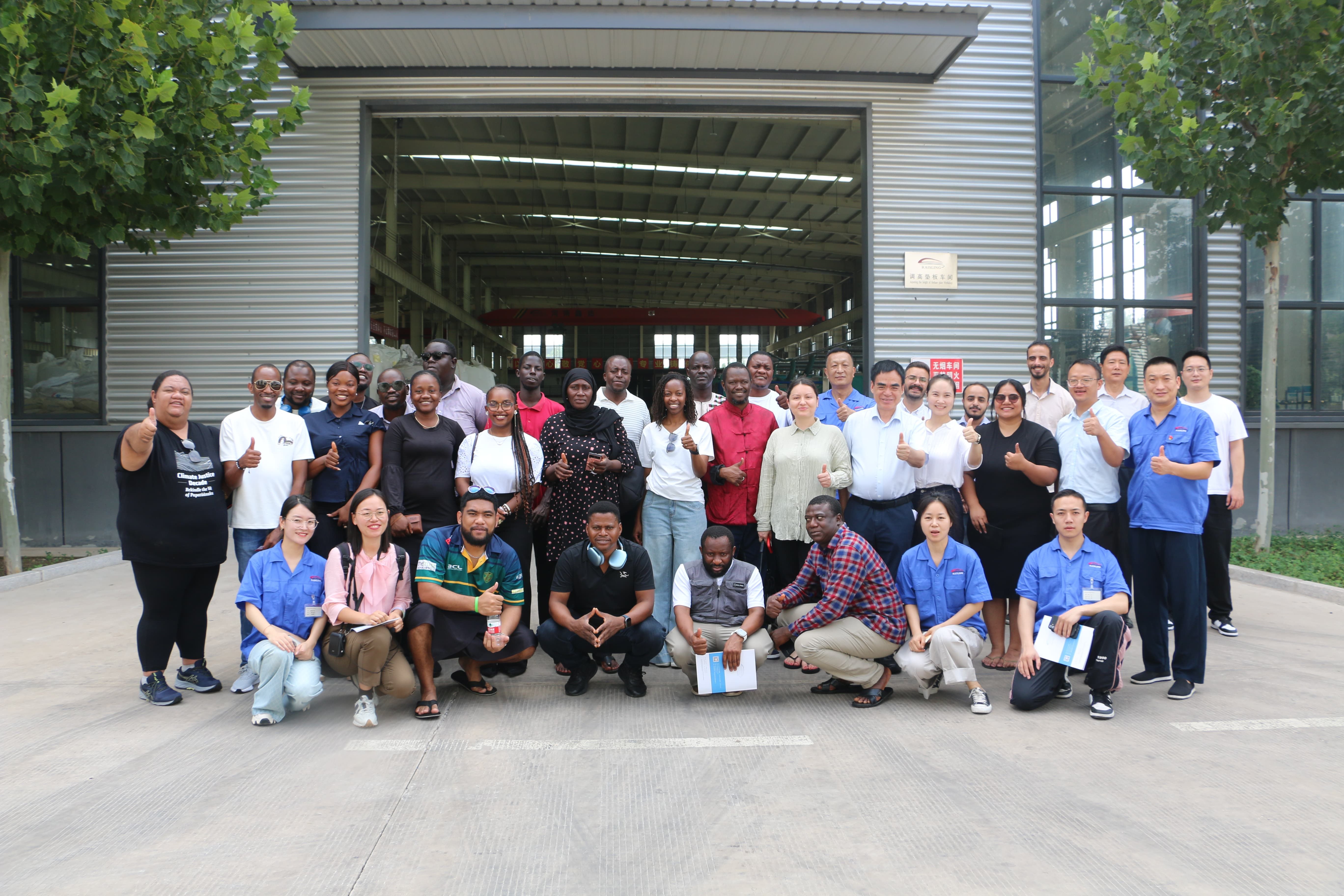 Delegation of International Rail Experts Tours Henan Xinda's Railway Fastener Manufacturing Facility Delegation of International Rail Experts Tours Henan Xinda's Railway Fastener Manufacturing Facility