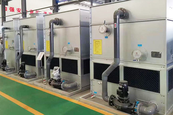 What is the reason why the temperature of the cooling tower cannot be lowered?