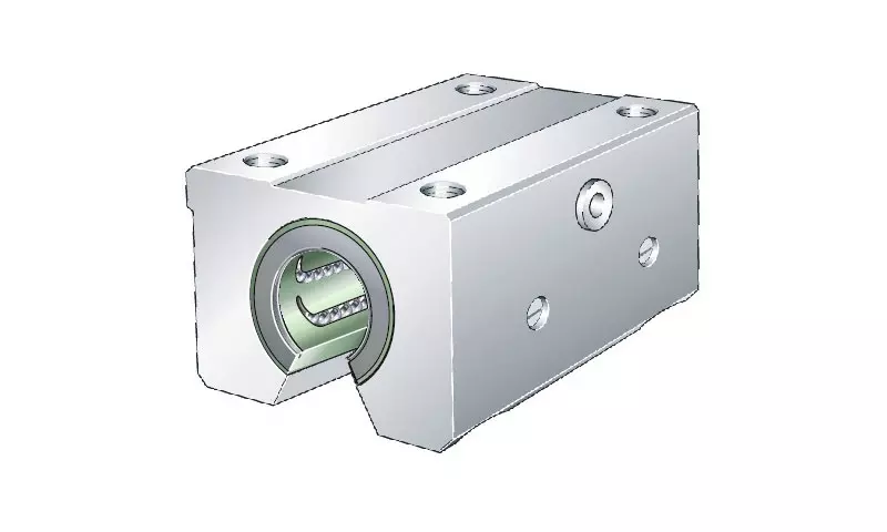 Linear ball bearing & housing units (light range)