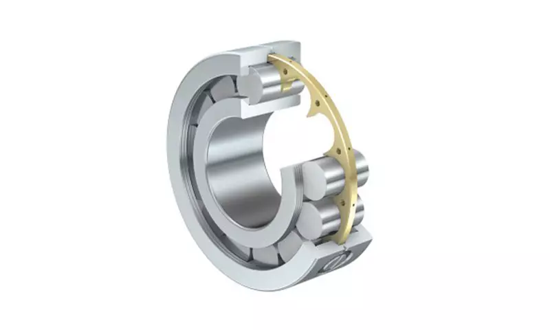 Low-friction cylindrical roller bearings