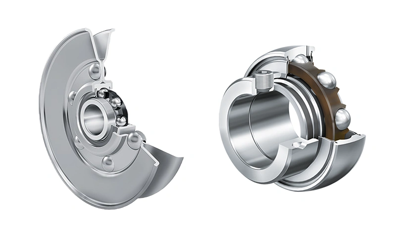 Insert Ball Bearings and Belt Tension Pulleys