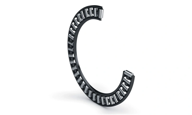 Axial needle roller and cage assemblies