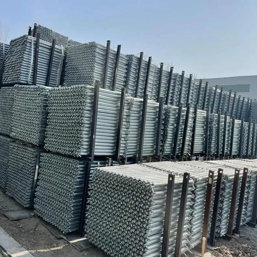Buckle type steel pipe scaffold