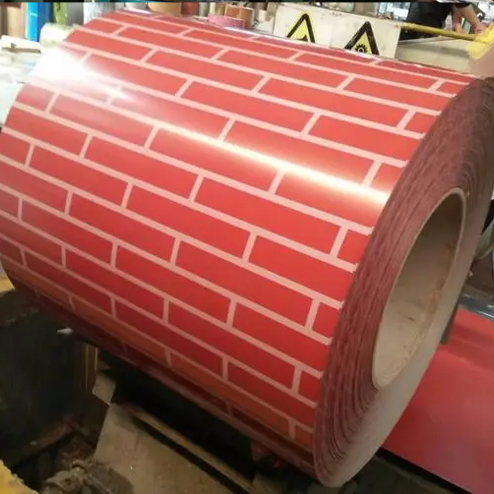 PPGI with Brick Design Color Steel Coil
