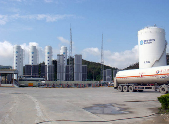 The first domestic LNG ice making project The first domestic LNG ice making project