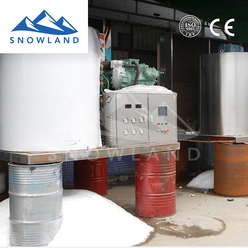 10 Ton Industrial Commercial Ice Flake Making Machine Price with Crusher and Coldroom