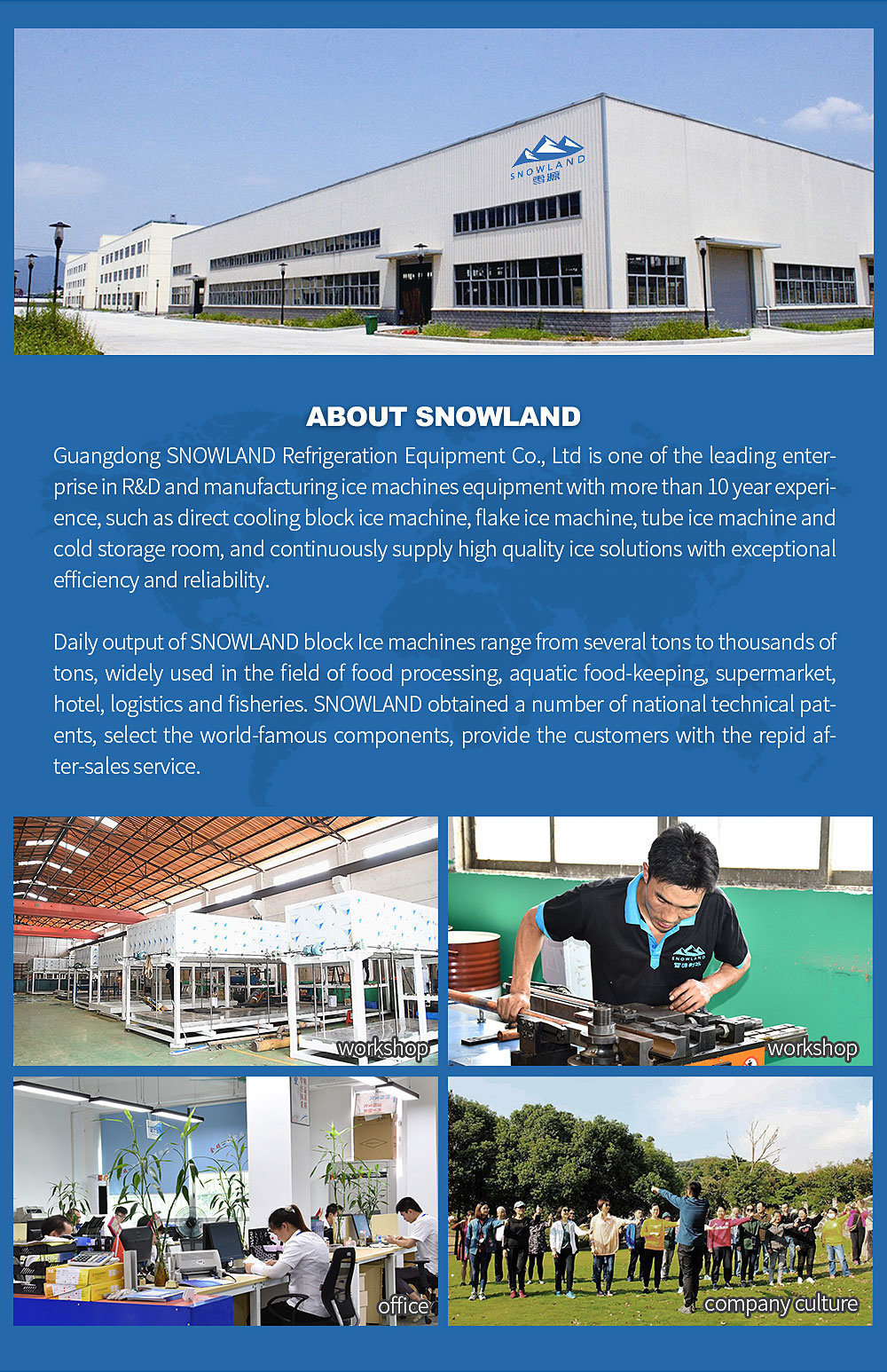 10 Ton Industrial Commercial Ice Flake Making Machine Price with Crusher and Coldroom