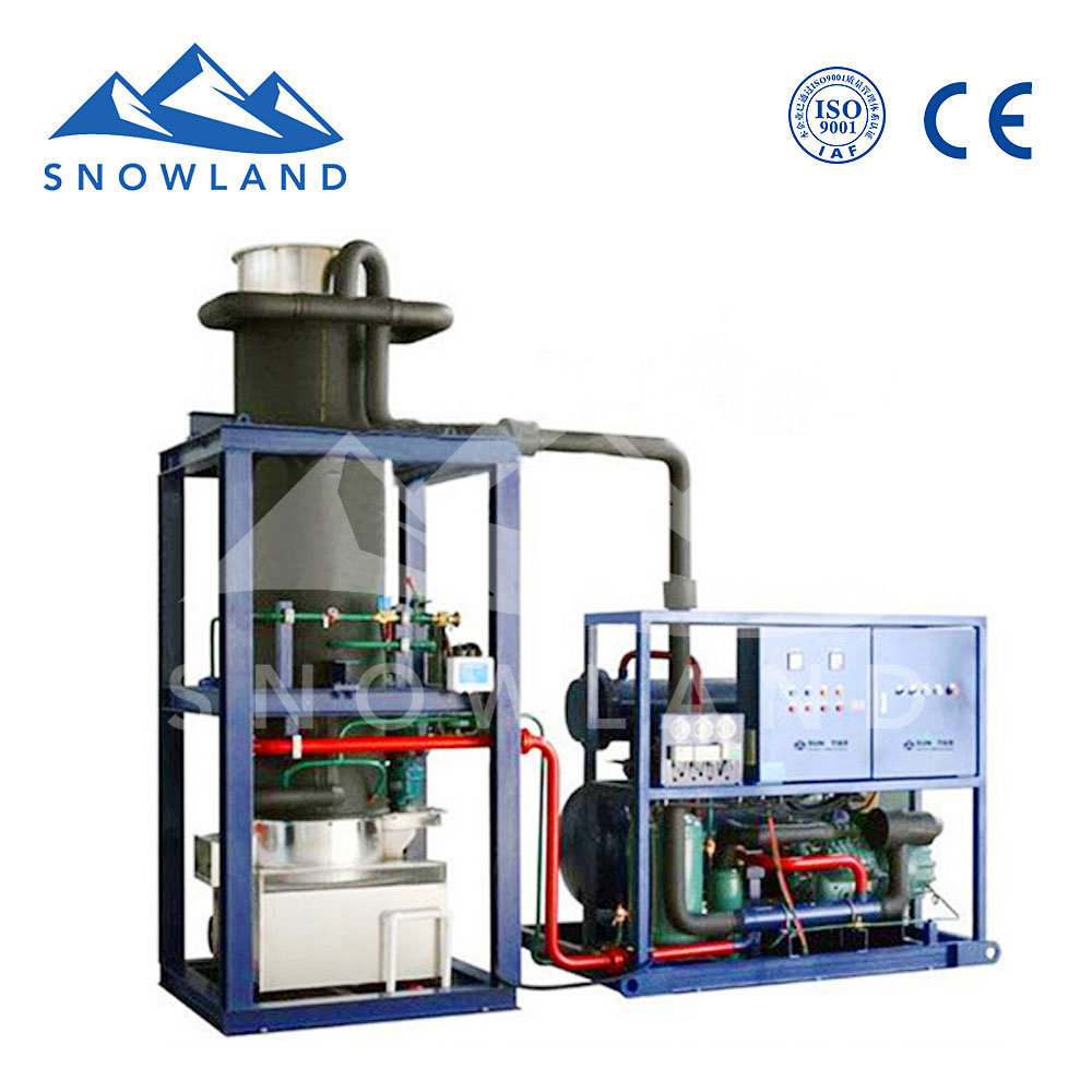 10t Industrial Tube Flake Block Cube Ice Making Maker Machine with One Years Warranty