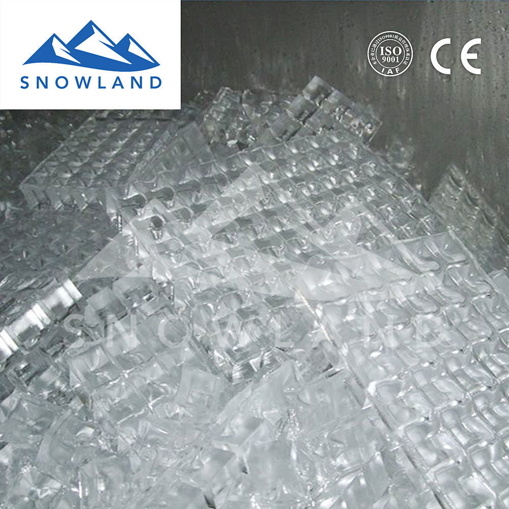 15 Ton / Day Medium-Sized Simple Ice Cube Machine with High Efficiency and No Pollution