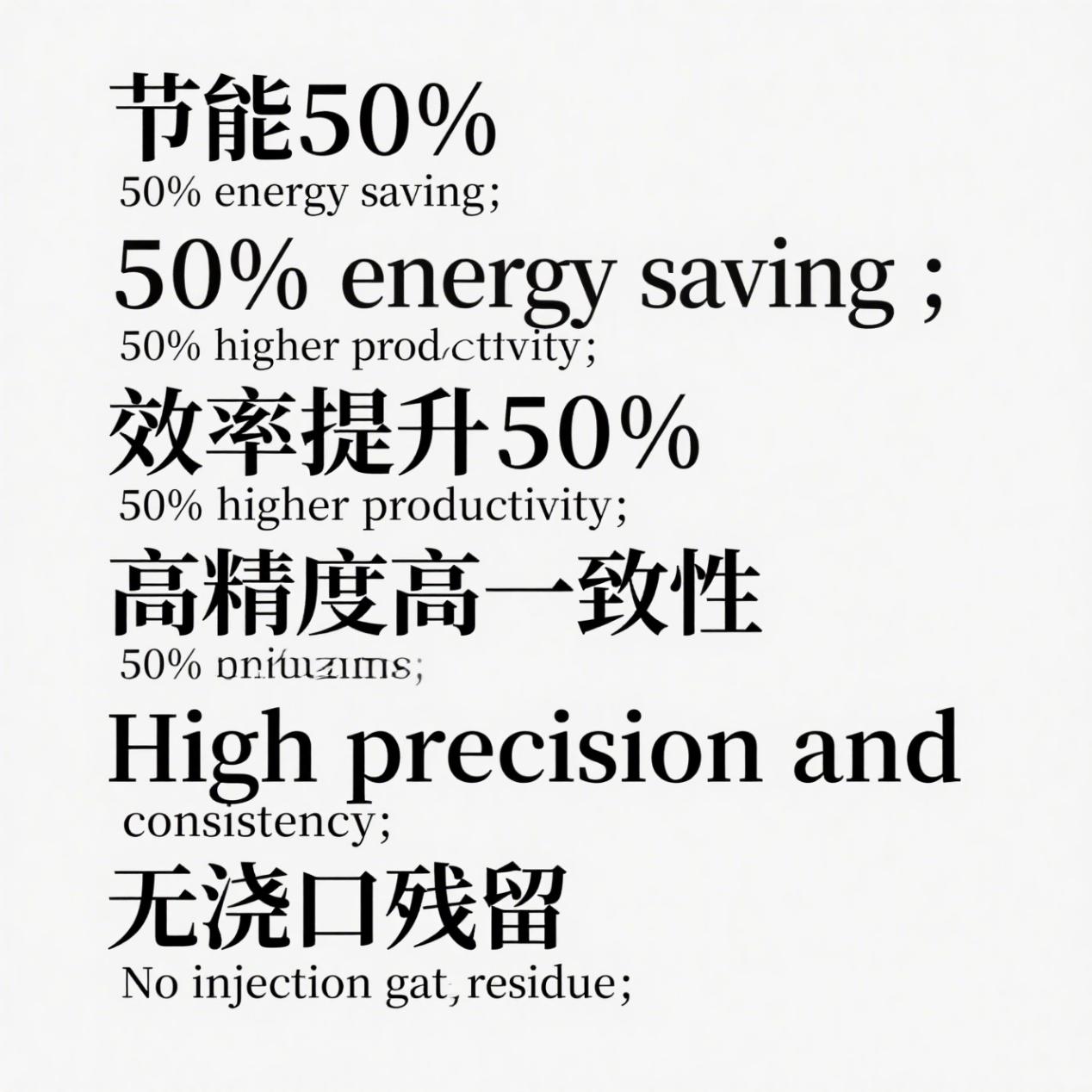 与传统注塑机相比