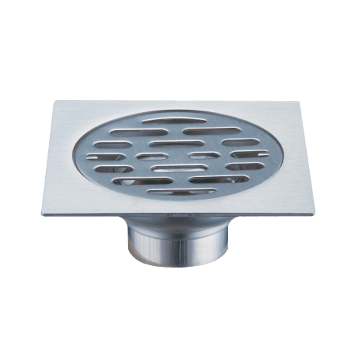 High-Quality Stainless Steel 304 Shower Drain with Square Strainer