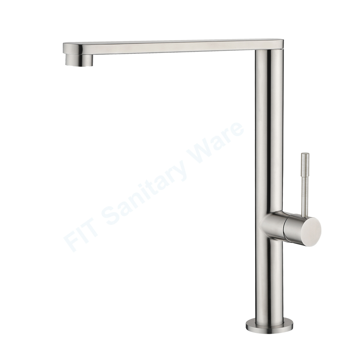 304 stainless steel Sanitary Ware Factory Square Water Tap sink Faucet