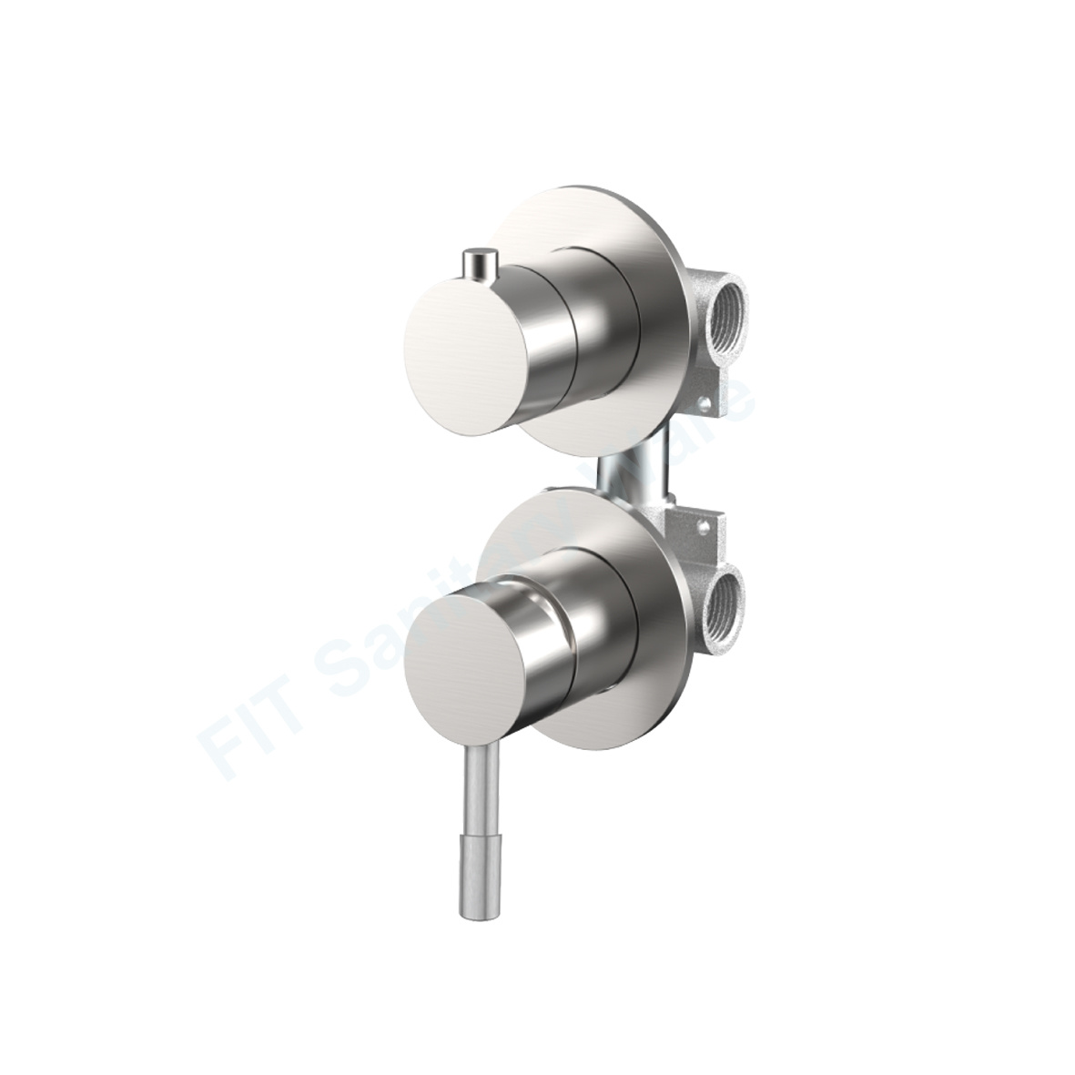 316 stainless steel Sanitary Ware Factory Square Water Tap Concealed Shower Faucet